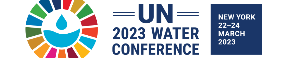 United Nations 2023 Water Conference Banner